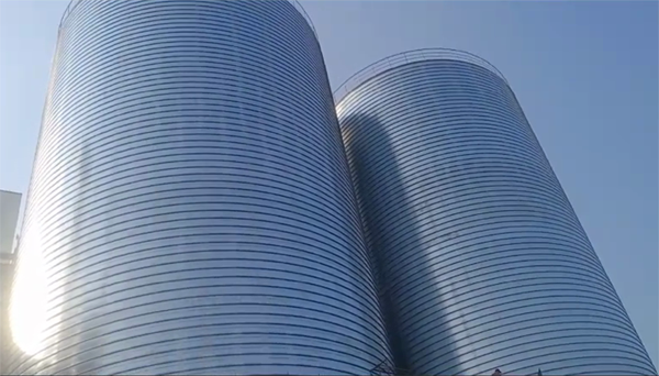 封开2座混凝土高架卷板仓